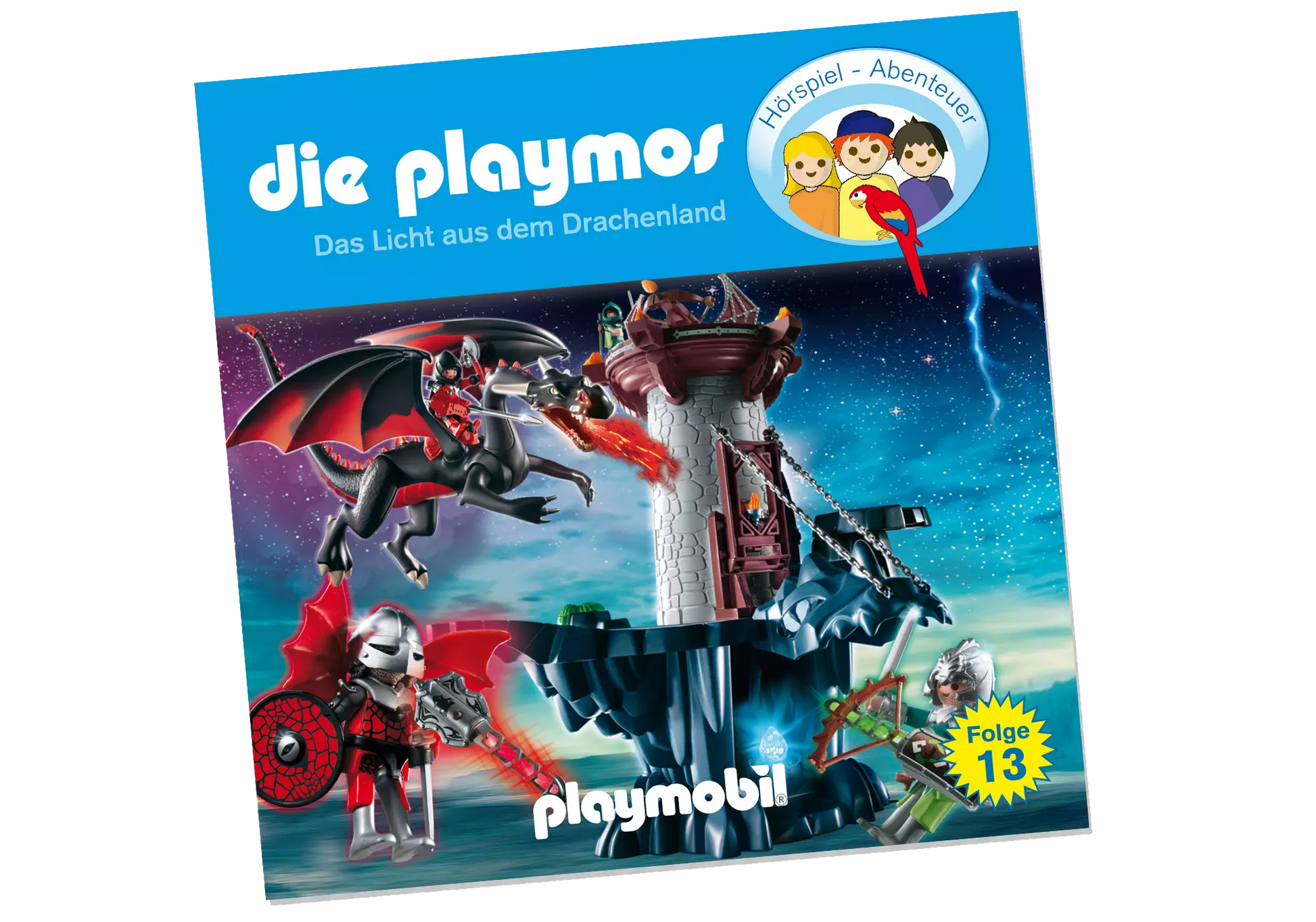 Playmobil 80243 Die Playmos Hörspiel CD Das Licht aus dem Drachenland (13) - plegobil