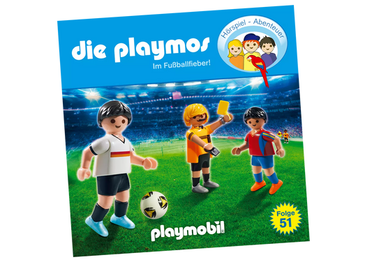 Playmobil 80258 Die Playmos Hörspiel CD Im Fußballfieber! (51) - plegobil