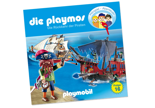 Playmobil 80262 Die Playmos Hörspiel CD Die Rückkehr der Piraten (16) - plegobil