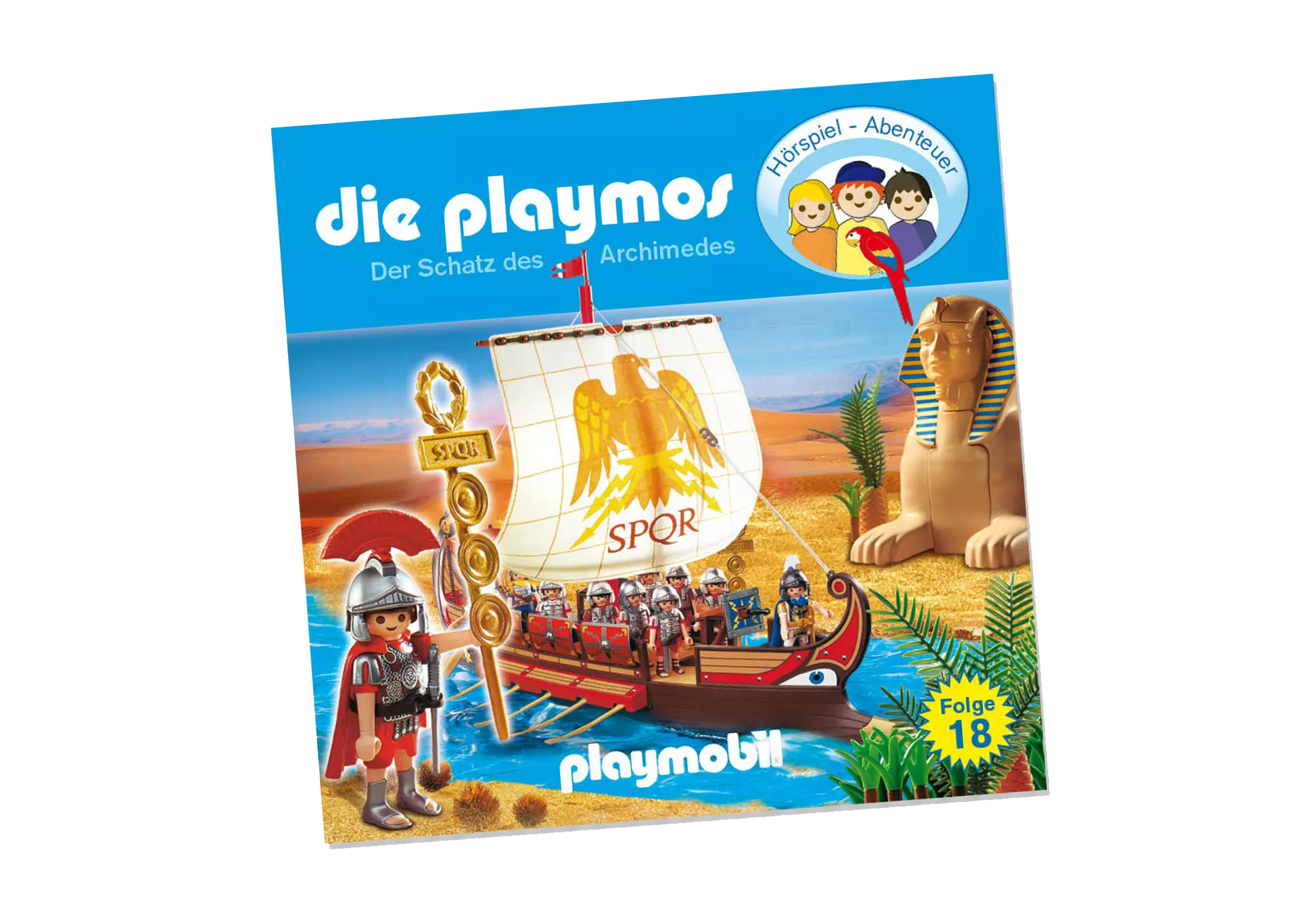 Playmobil 80271 Die Playmos Hörspiel CD Der Schatz des Archimedes (18) - plegobil