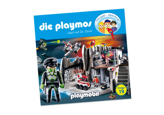 Playmobil 80272 Die Playmos Hörspiel CD Jagd auf Dr. Devil (19) - plegobil