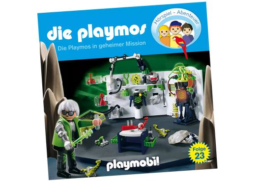 Playmobil 80329 Die Playmos Hörspiel CD Die Playmos in geheimer Mission (23) - plegobil