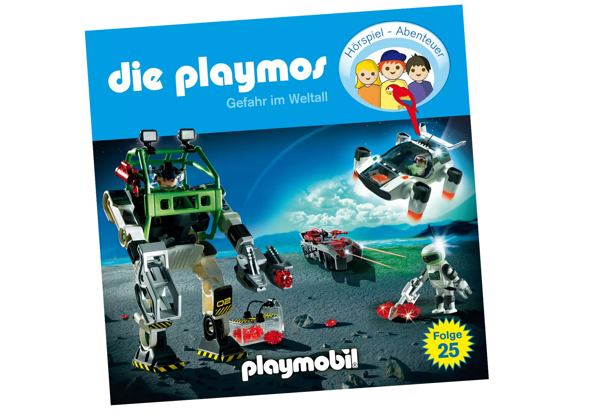 Playmobil 80331 Die Playmos Hörspiel CD Gefahr im Weltall (25) - plegobil
