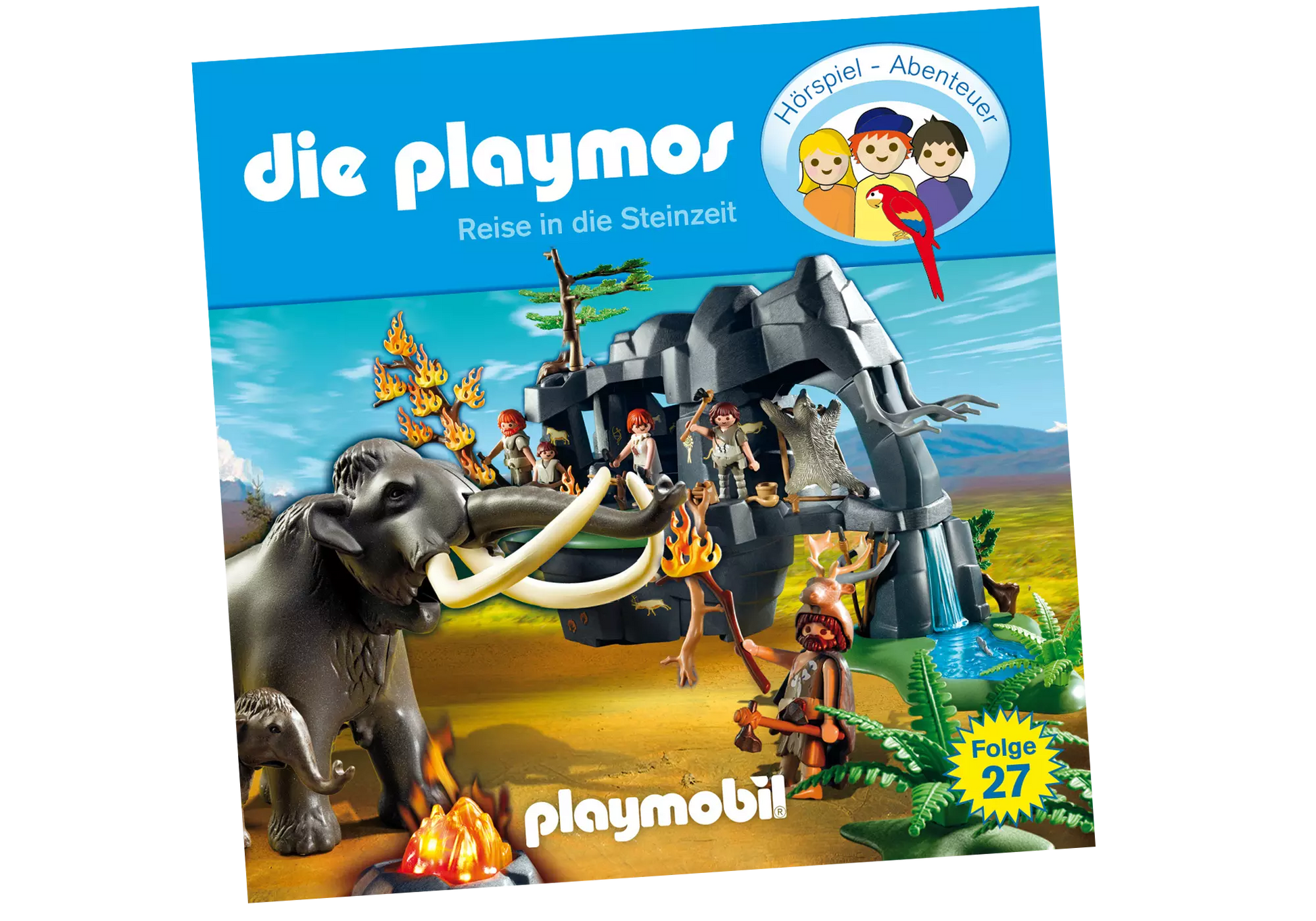 Playmobil 80343 Die Playmos Hörspiel CD Reise in die Steinzeit (27) - plegobil