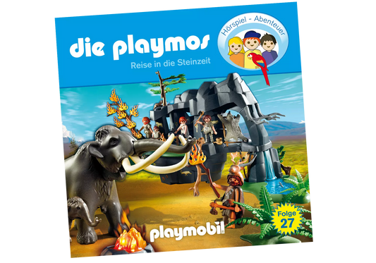 Playmobil 80343 Die Playmos Hörspiel CD Reise in die Steinzeit (27) - plegobil