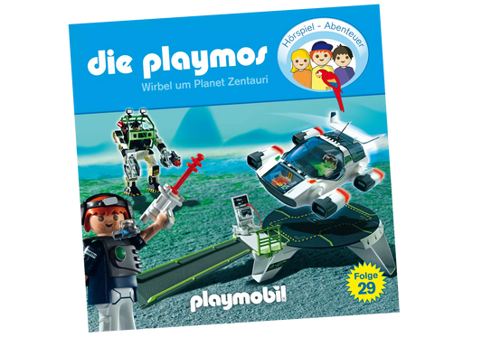 Playmobil 80345 Die Playmos Hörspiel CD Wirbel um Planet Zentauri (29) - plegobil