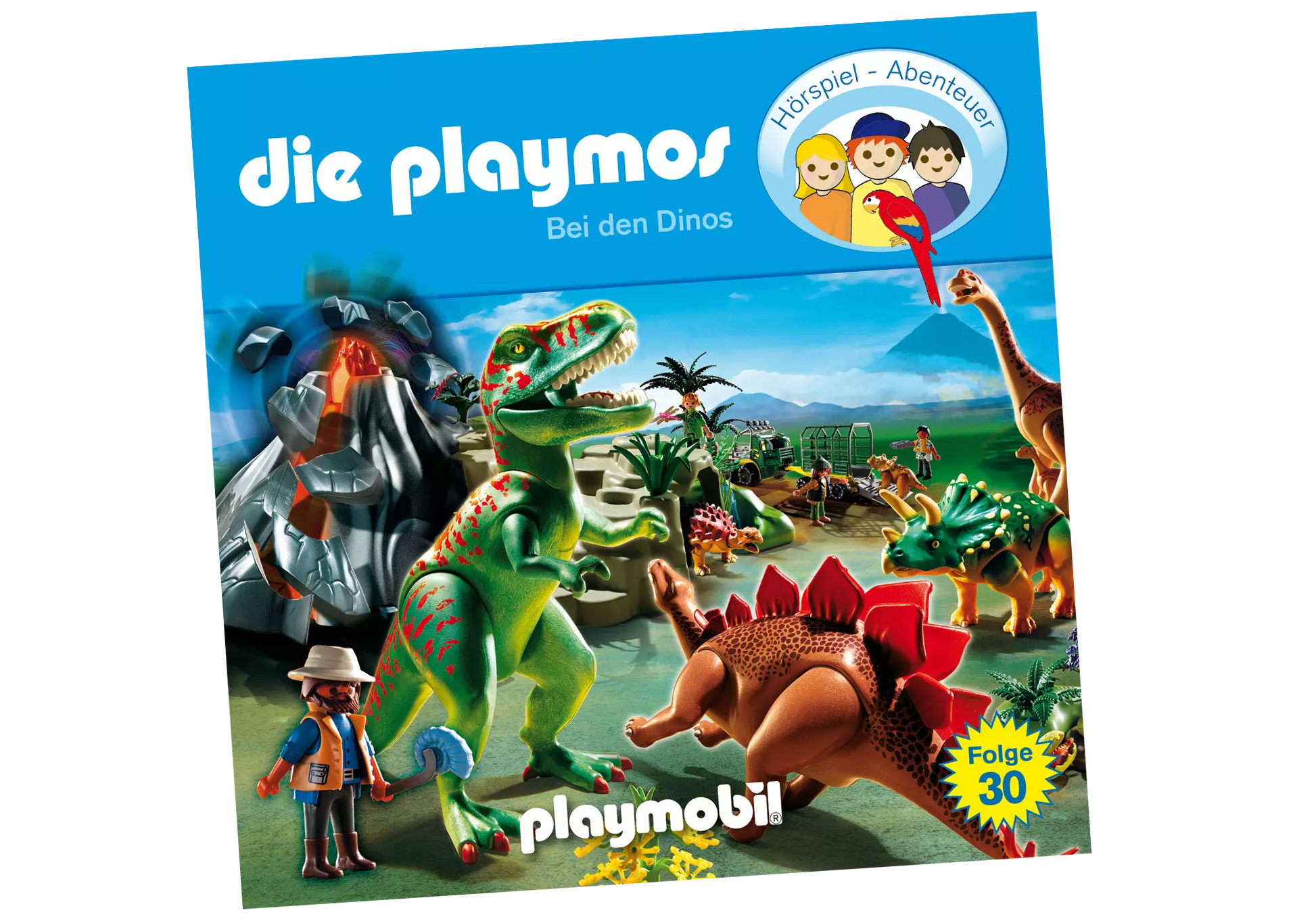 Playmobil 80346 Die Playmos Hörspiel CD Bei den Dinos (30) - plegobil