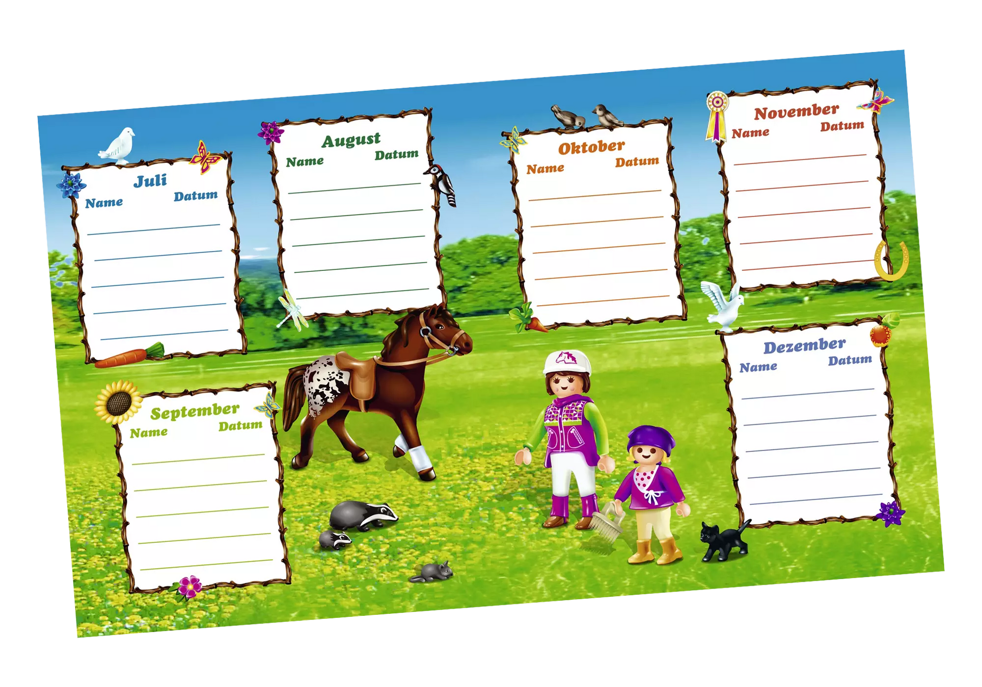 Playmobil 80377 Country Merchandise Freundealbum - Meine ersten Freunde - plegobil