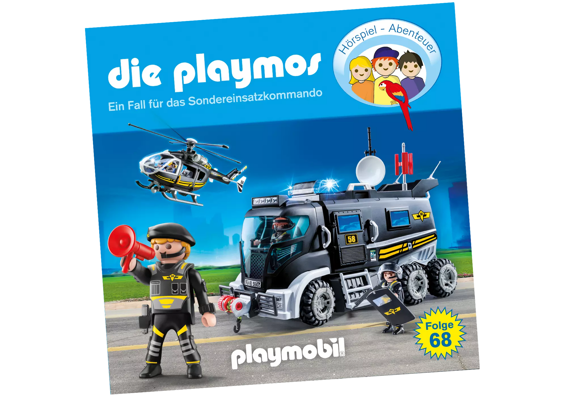 Playmobil 80410 Die Playmos Hörspiel CD Ein Fall für das Sondereinsatzkommando (68) - plegobil