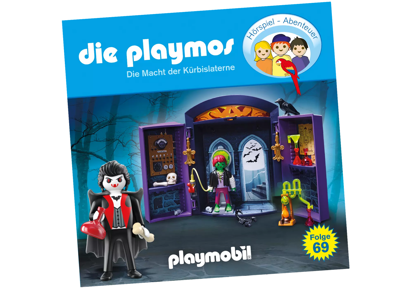 Playmobil 80412 Die Playmos Hörspiel CD Die Macht der Kürbislaterne (69) - plegobil