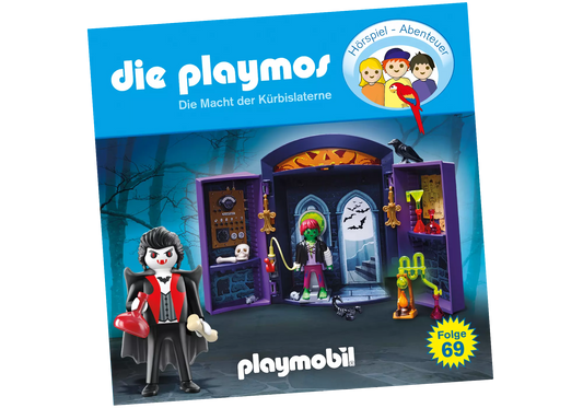 Playmobil 80412 Die Playmos Hörspiel CD Die Macht der Kürbislaterne (69) - plegobil