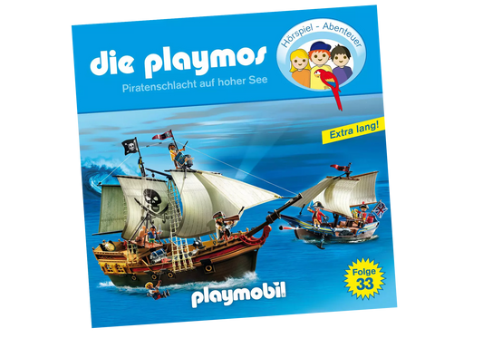 Playmobil 80444 Die Playmos Hörspiel CD Piratenschlacht auf hoher See (33) - plegobil