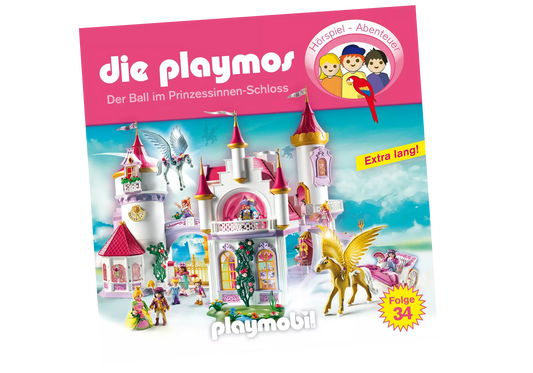 Playmobil 80445 Die Playmos Hörspiel CD Der Ball im Prinzessinnenschloss (34) - plegobil