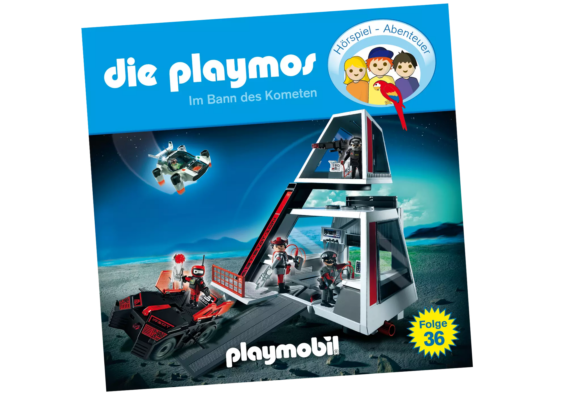 Playmobil 80447 Die Playmos Hörspiel CD Im Bann des Kometen (36) - plegobil