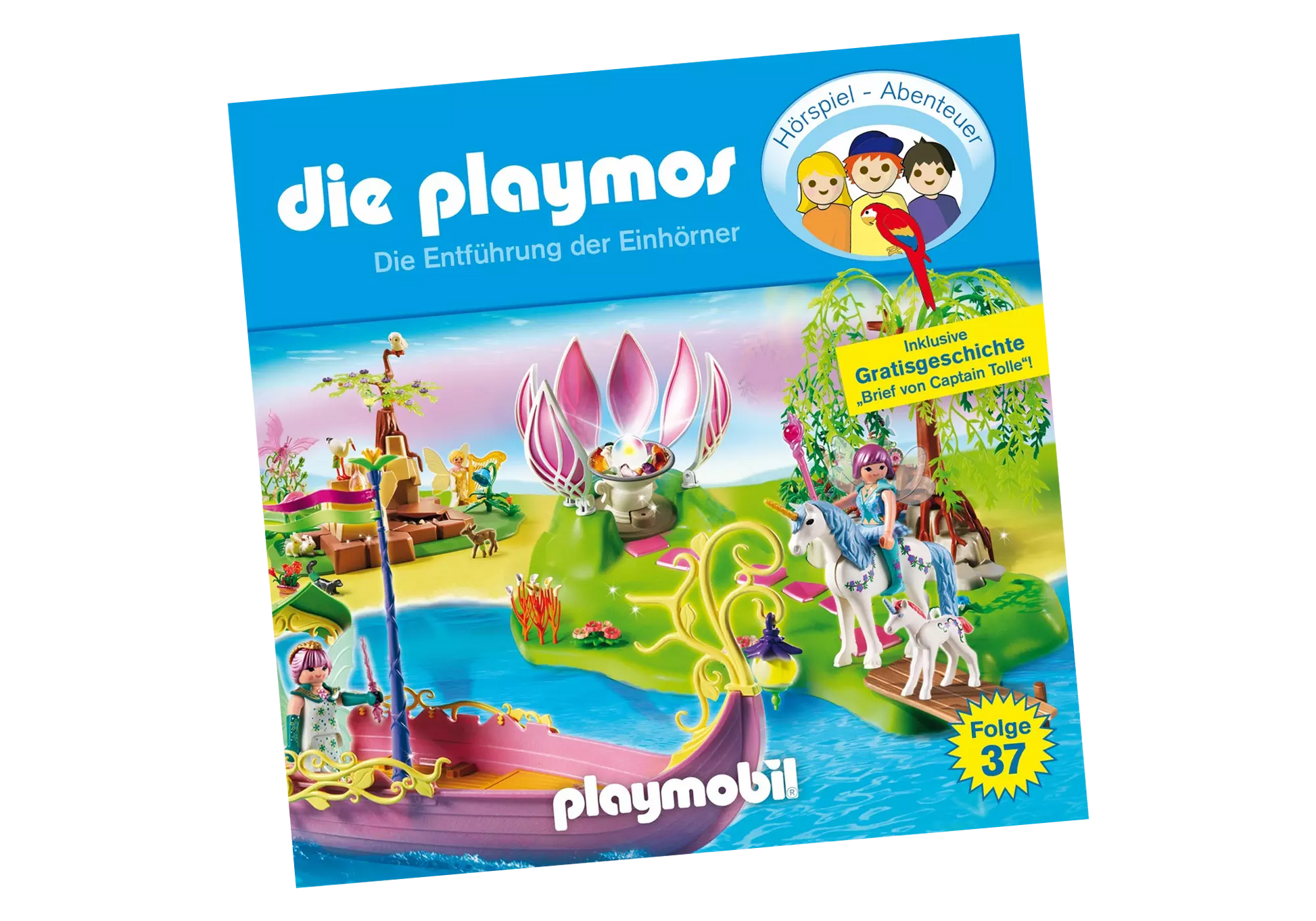 Playmobil 80450 Die Playmos Hörspiel CD Die Entführung der Einhörner (37) - plegobil