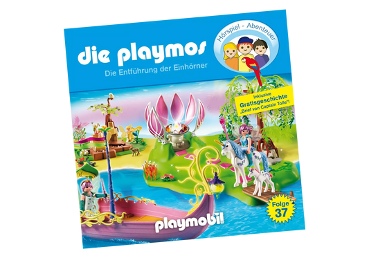 Playmobil 80450 Die Playmos Hörspiel CD Die Entführung der Einhörner (37) - plegobil