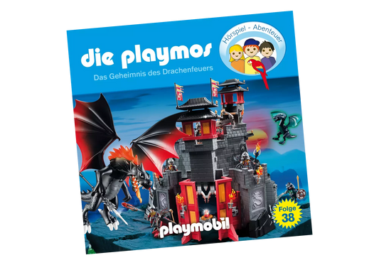 Playmobil 80451 Die Playmos Hörspiel CD Das Geheimnis des Drachenfeuers (38) - plegobil