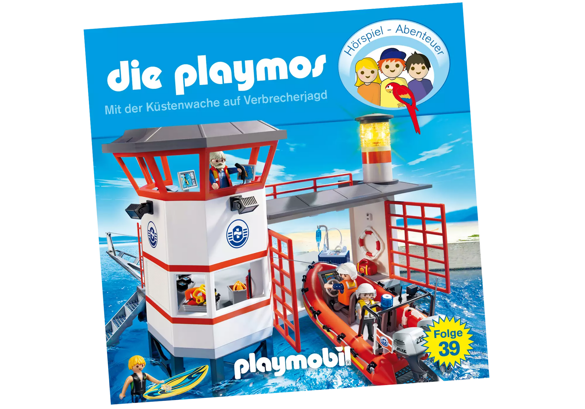 Playmobil 80452 Die Playmos Hörspiel CD Einsatz für die Küstenwache (39) - plegobil