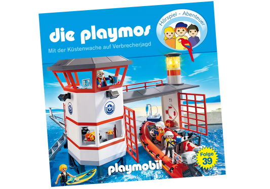 Playmobil 80452 Die Playmos Hörspiel CD Einsatz für die Küstenwache (39) - plegobil