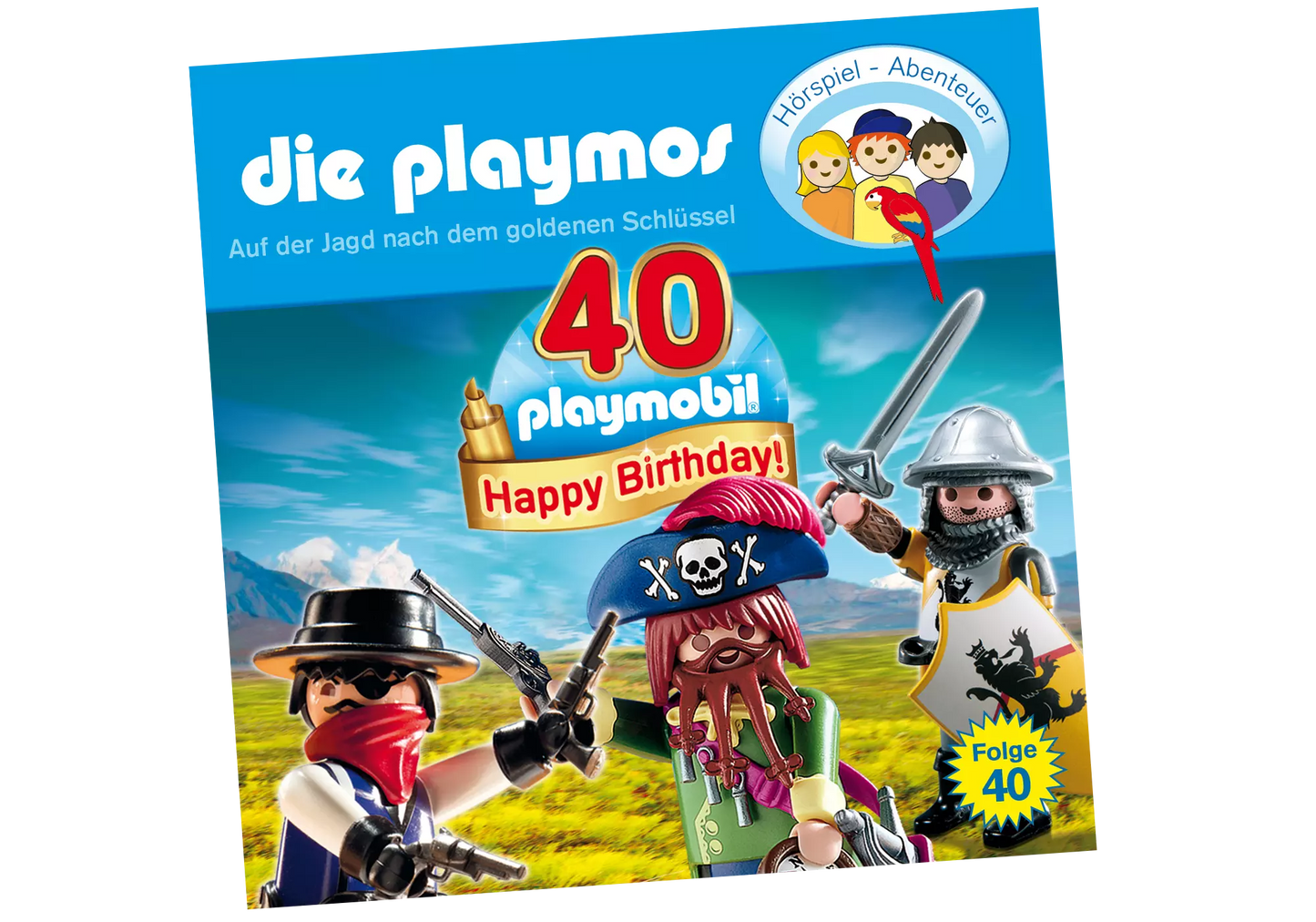Playmobil 80453 Die Playmos Hörspiel CD Die Jagd nach dem goldenen Schlüssel (40) - plegobil