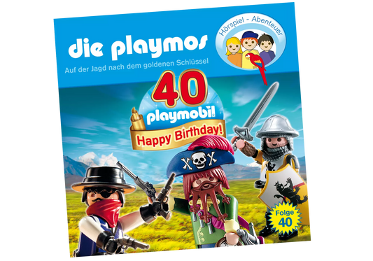 Playmobil 80453 Die Playmos Hörspiel CD Die Jagd nach dem goldenen Schlüssel (40) - plegobil