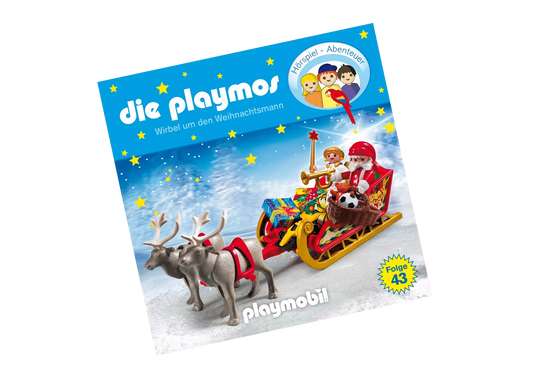 Playmobil 80456 Die Playmos Hörspiel CD Wirbel um den Weihnachtsmann (43) - plegobil