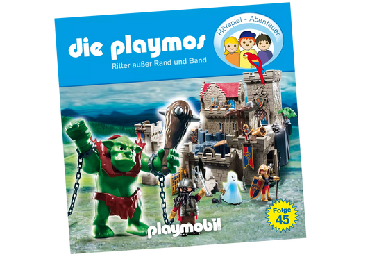 Playmobil 80458 Die Playmos Hörspiel CD Ritter außer Rand und Band (45) - plegobil