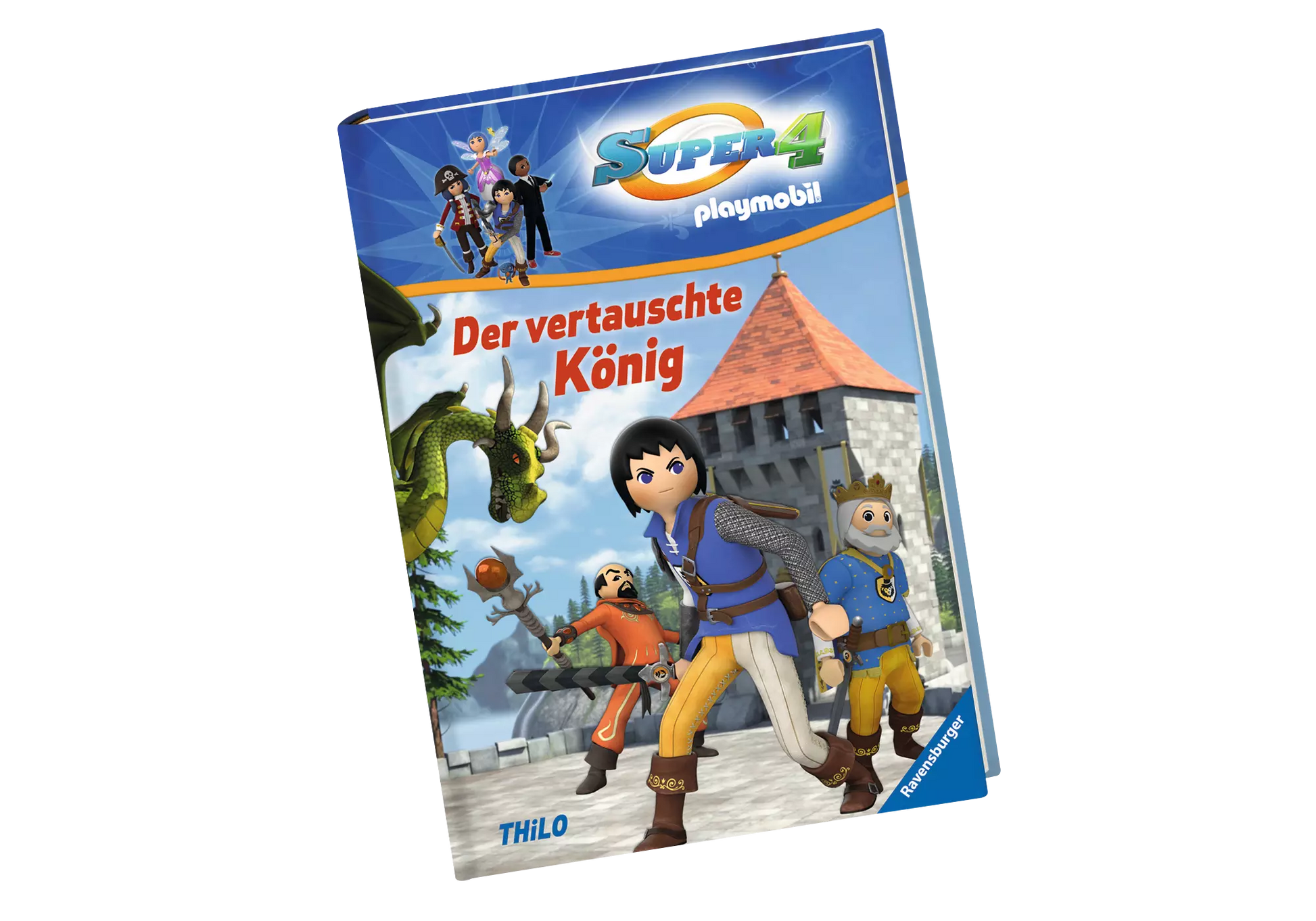 Playmobil 80470 Super 4 Merchandise Erstleser - Der vertauschte König - plegobil