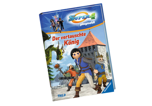Playmobil 80470 Super 4 Merchandise Erstleser - Der vertauschte König - plegobil