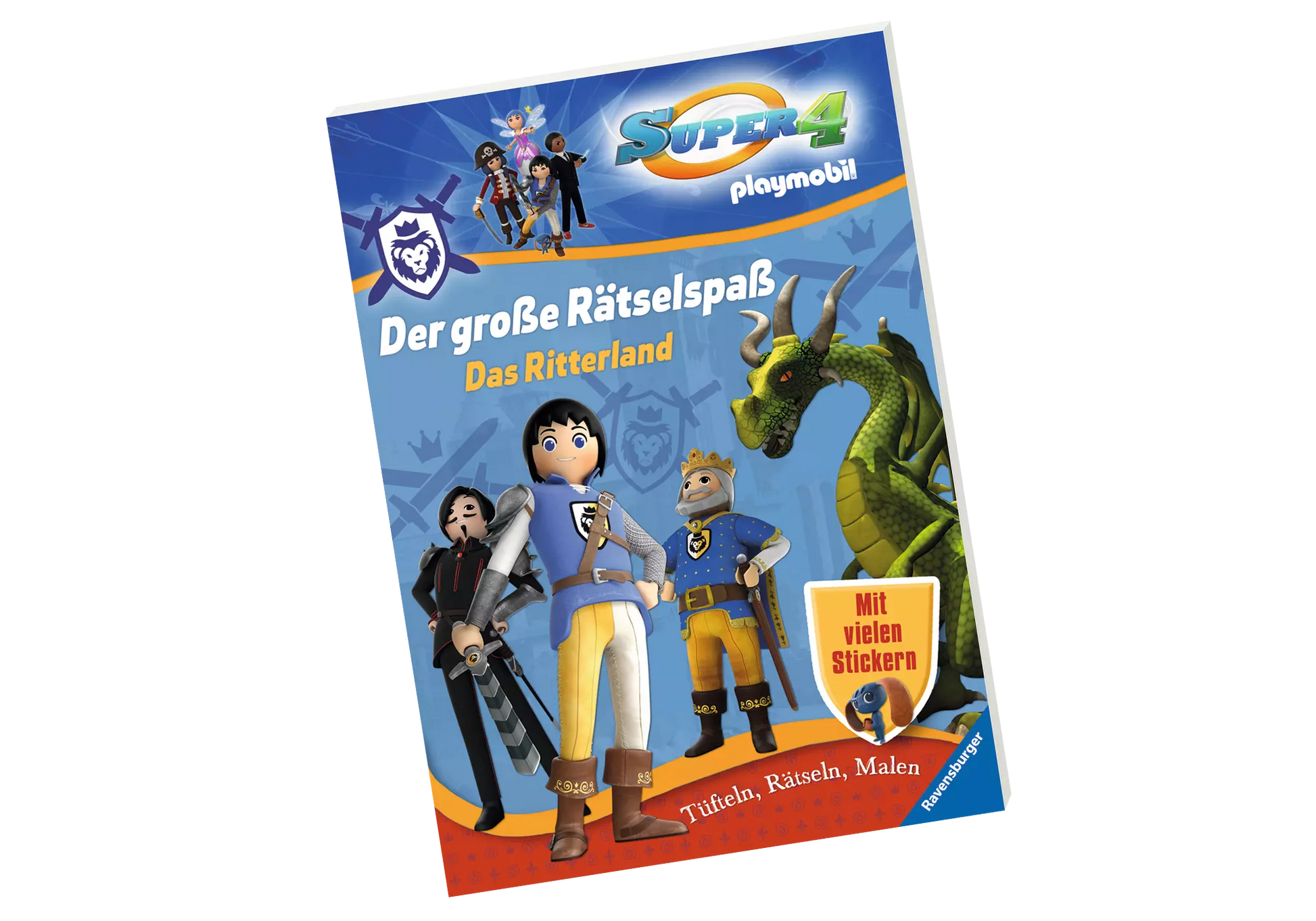 Playmobil 80472 Super 4 Merchandise Der große Rätselspaß - Das Ritterland - plegobil