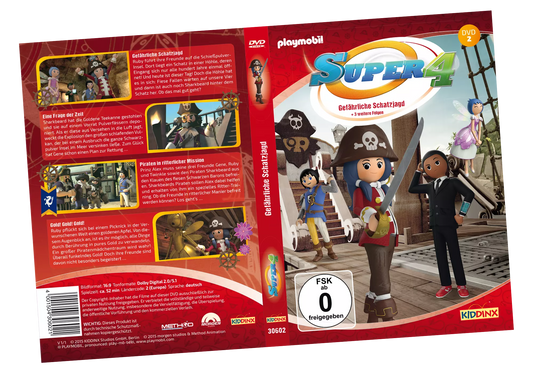 Playmobil 80477 Super 4 DVD 2 Gefährliche Schatzjagd - plegobil