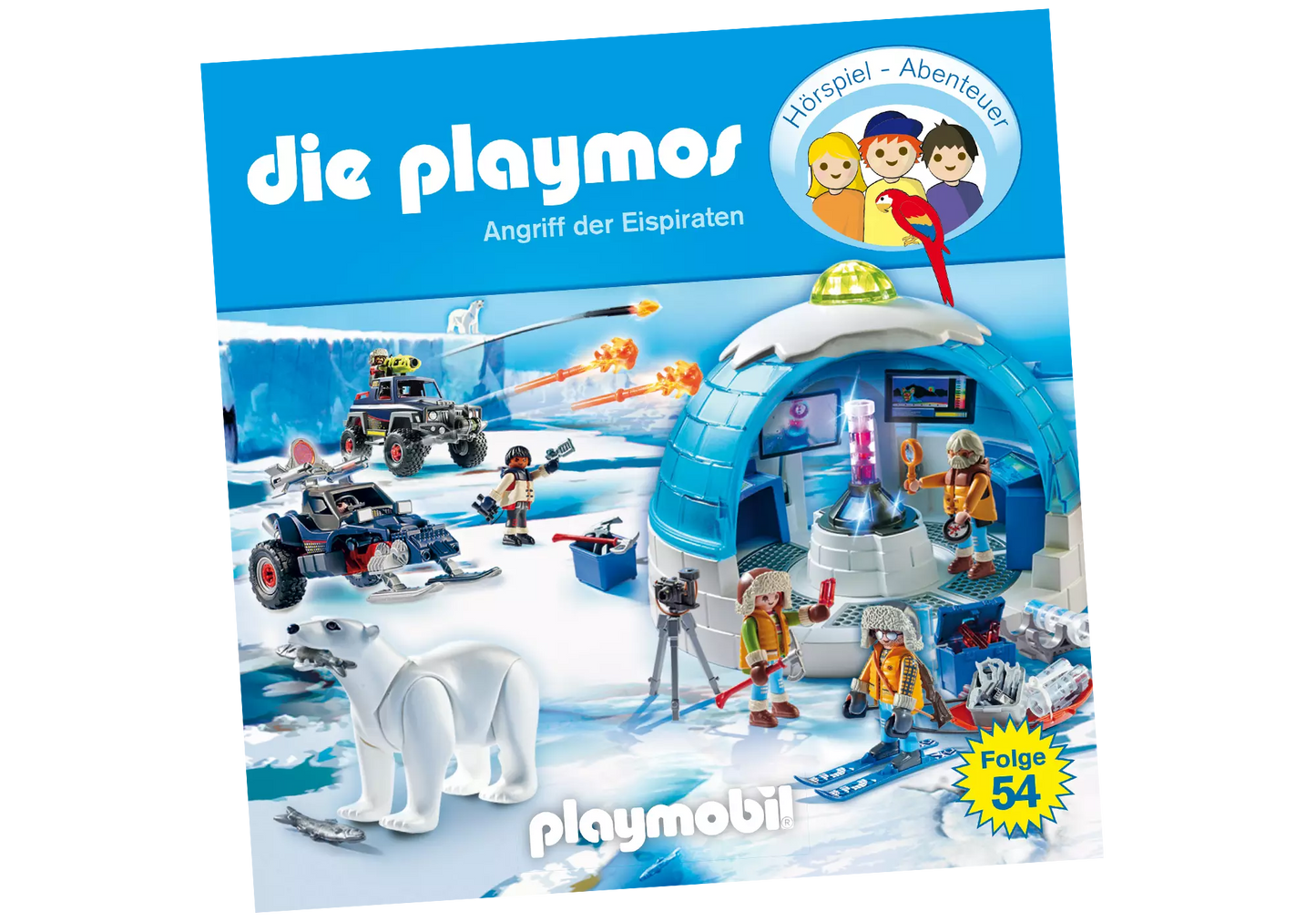 Playmobil 80483 Die Playmos Hörspiel CD Angriff der Eispiraten (54) - plegobil
