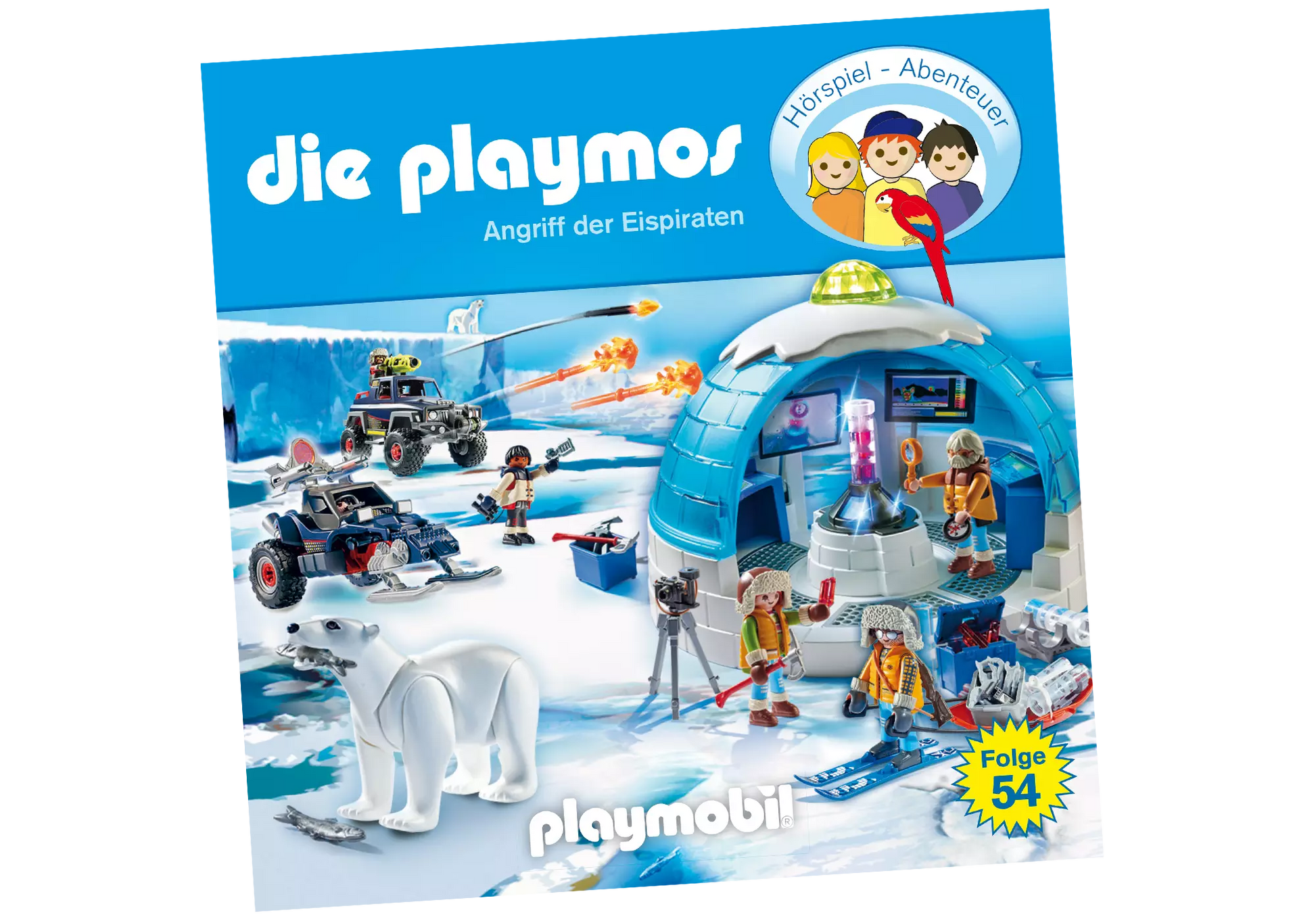 Playmobil 80483 Die Playmos Hörspiel CD Angriff der Eispiraten (54) - plegobil