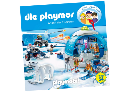 Playmobil 80483 Die Playmos Hörspiel CD Angriff der Eispiraten (54) - plegobil