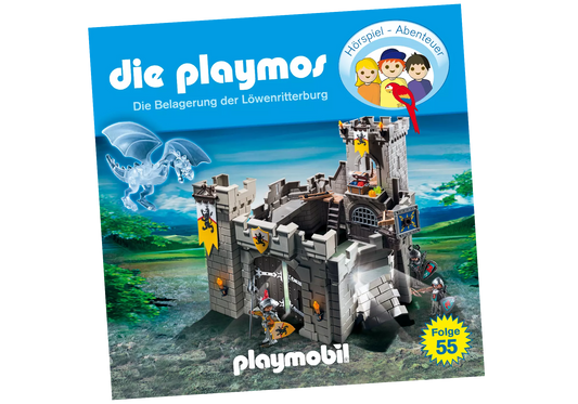 Playmobil 80484 Die Playmos Hörspiel CD Belagerung der Löwenritterburg (55) - plegobil