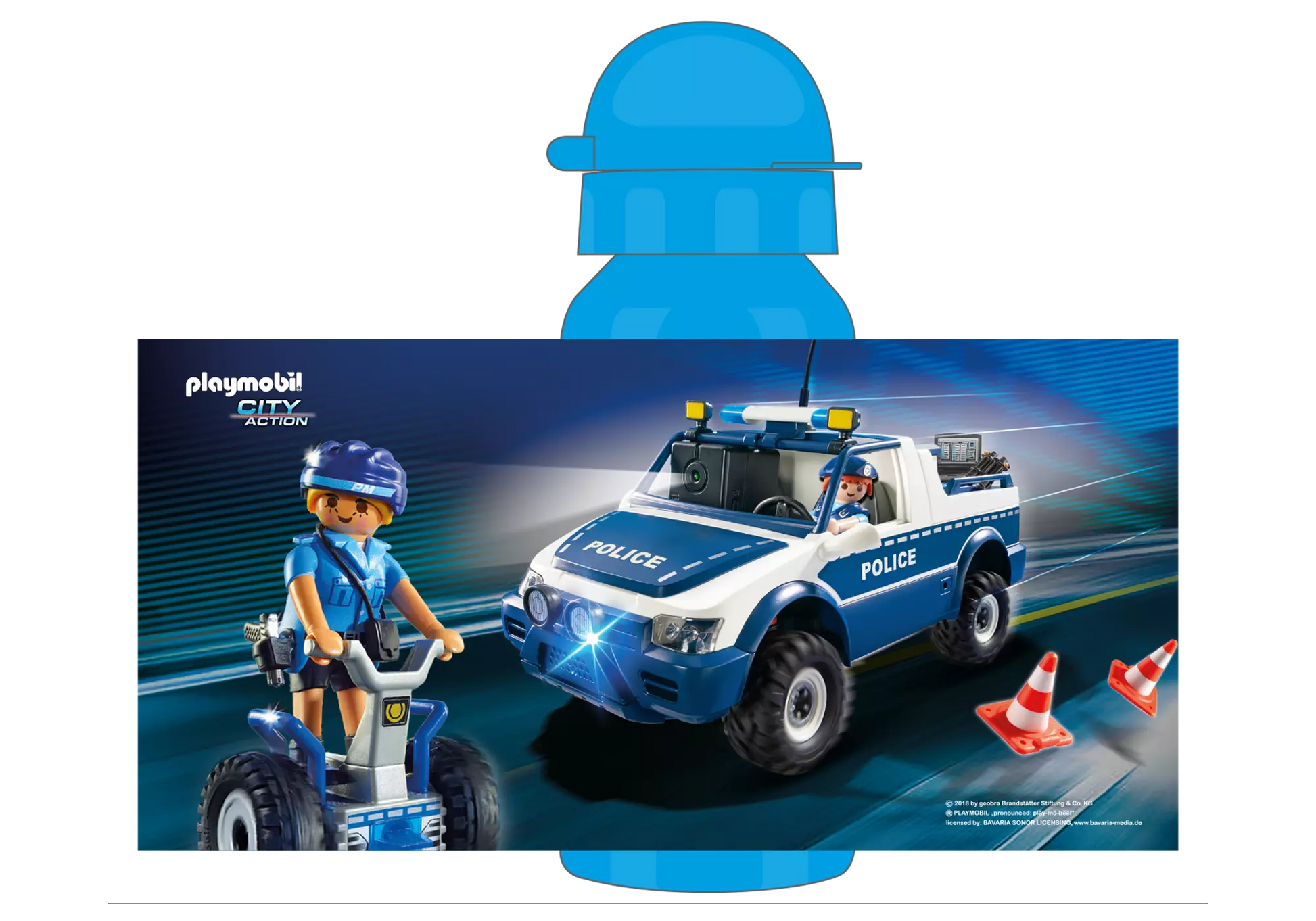 Playmobil 80496 Merchandise Flasche Polizei - plegobil