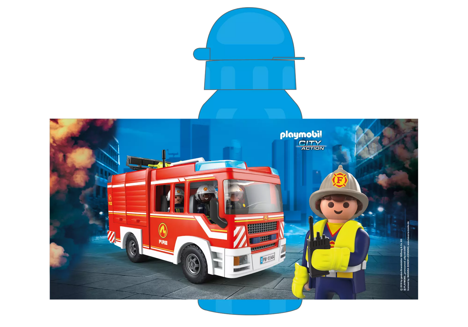 Playmobil 80498 Merchandise Flasche Feuerwehr - plegobil