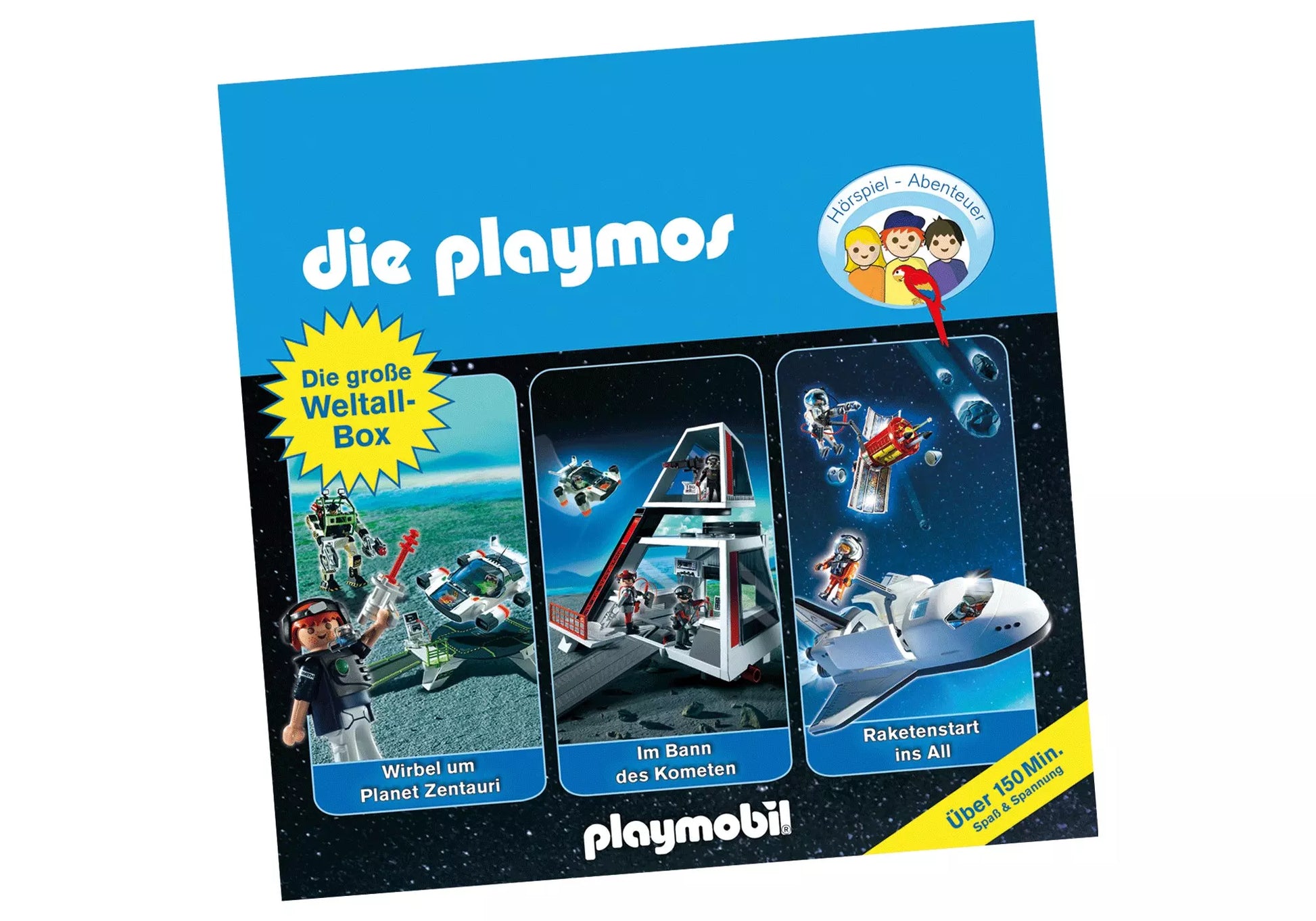 Playmobil 80654 Die Playmos Hörspiel CD Die Playmos - Hörspiel-Box Weltall (3 CDs) - plegobil