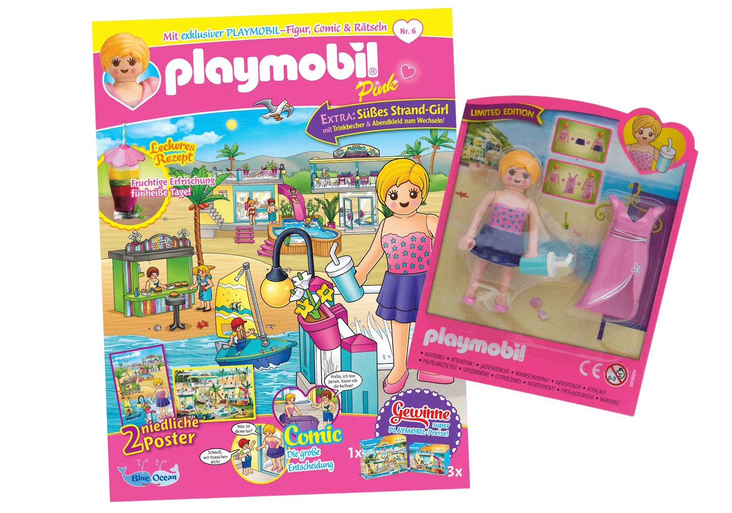 Playmobil 80666 Pink Magazin 6/2020 (Heft 55) - plegobil