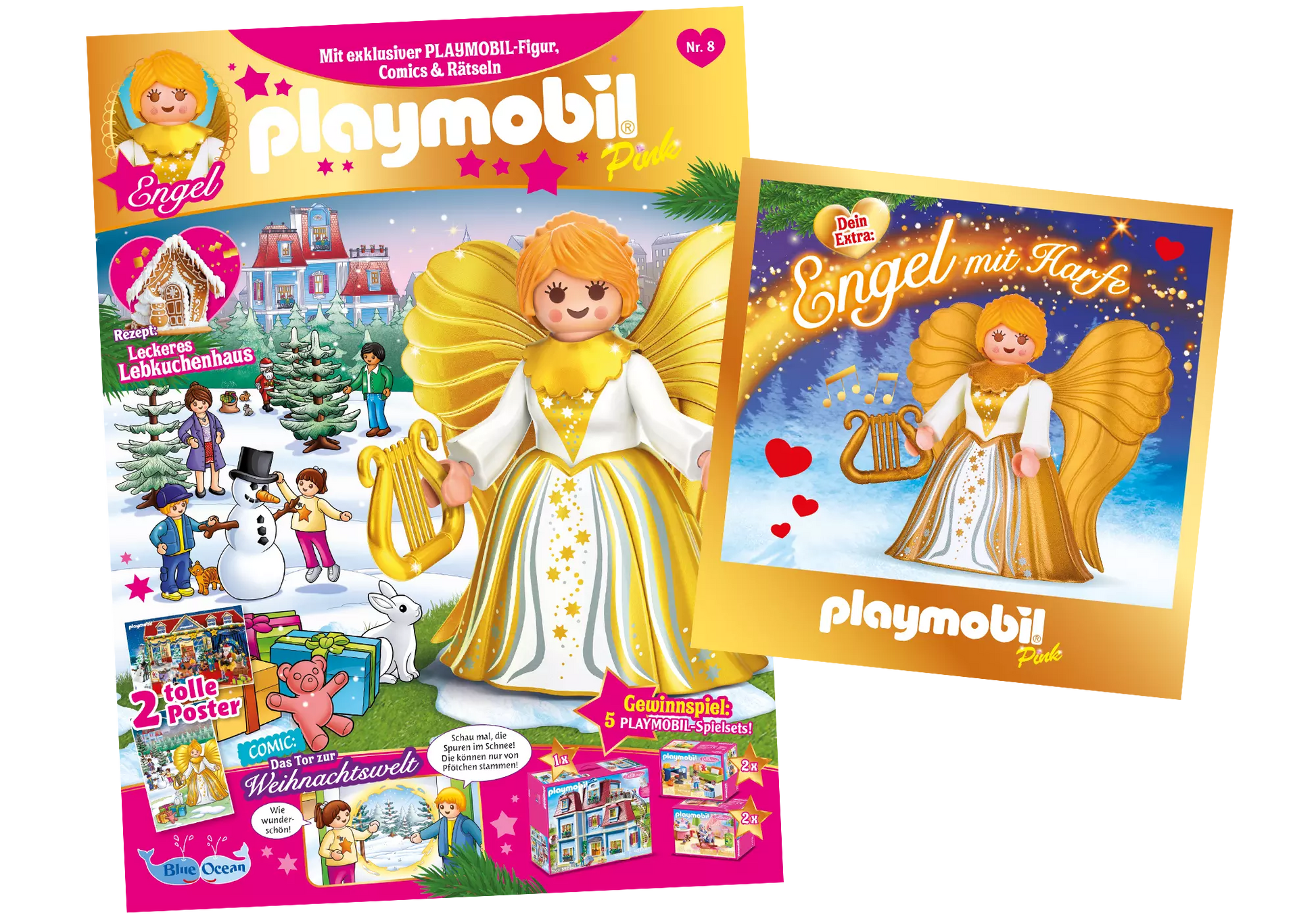 Playmobil 80688 Pink Magazin 8/2021 (Heft 66) - plegobil