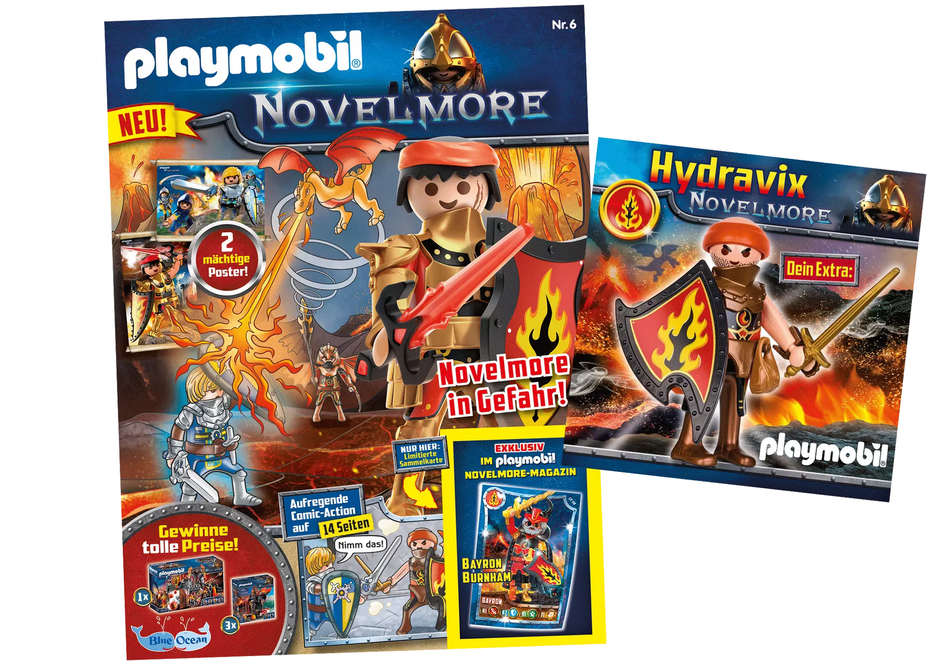 Playmobil 80693 Novelmore Magazin 6/20 Hydravix - plegobil