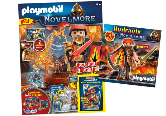 Playmobil 80693 Novelmore Magazin 6/20 Hydravix - plegobil