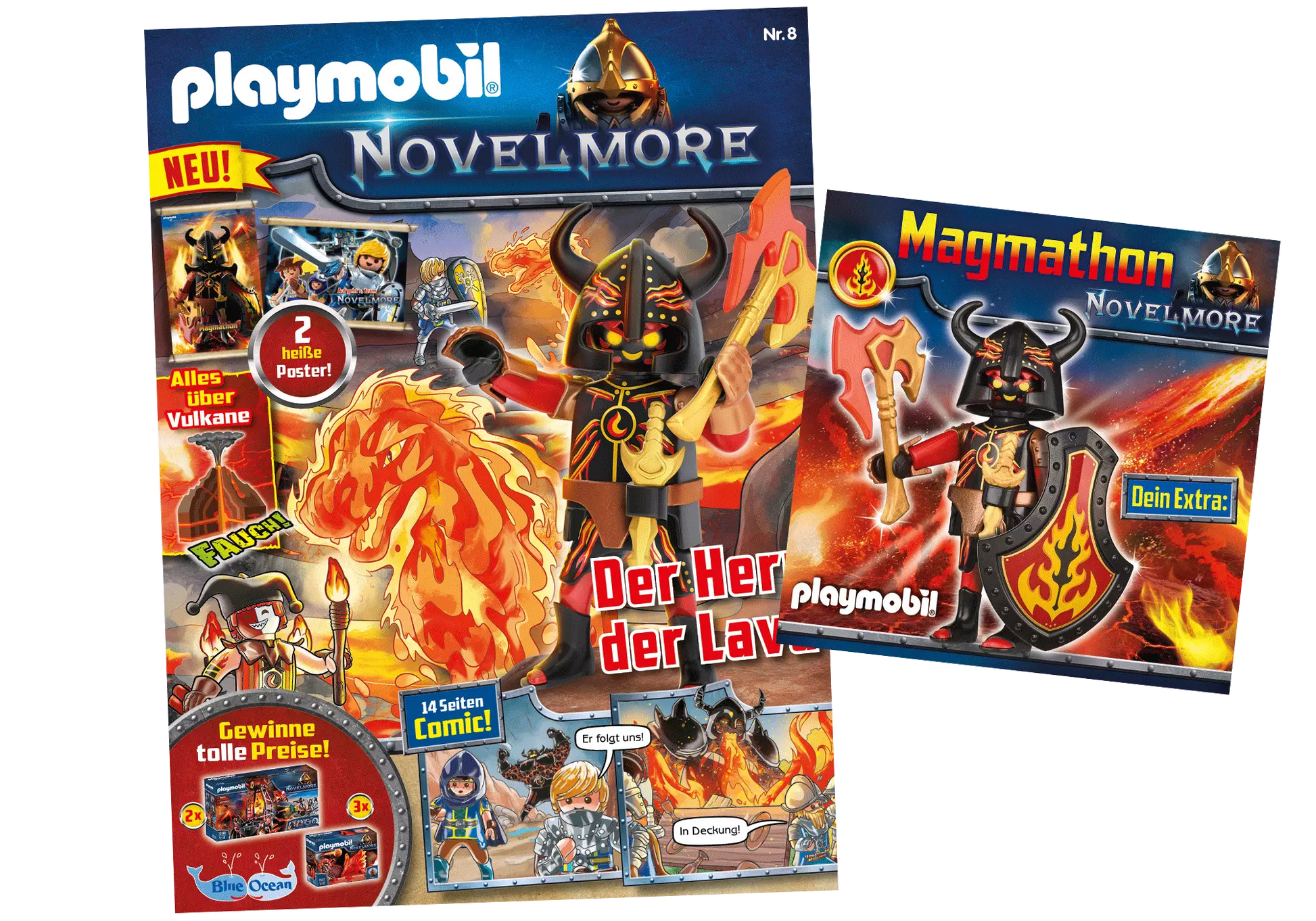 Playmobil 80695 Novelmore Magazin 8/21 Magmathon - plegobil