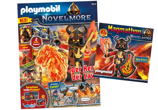 Playmobil 80695 Novelmore Magazin 8/21 Magmathon - plegobil