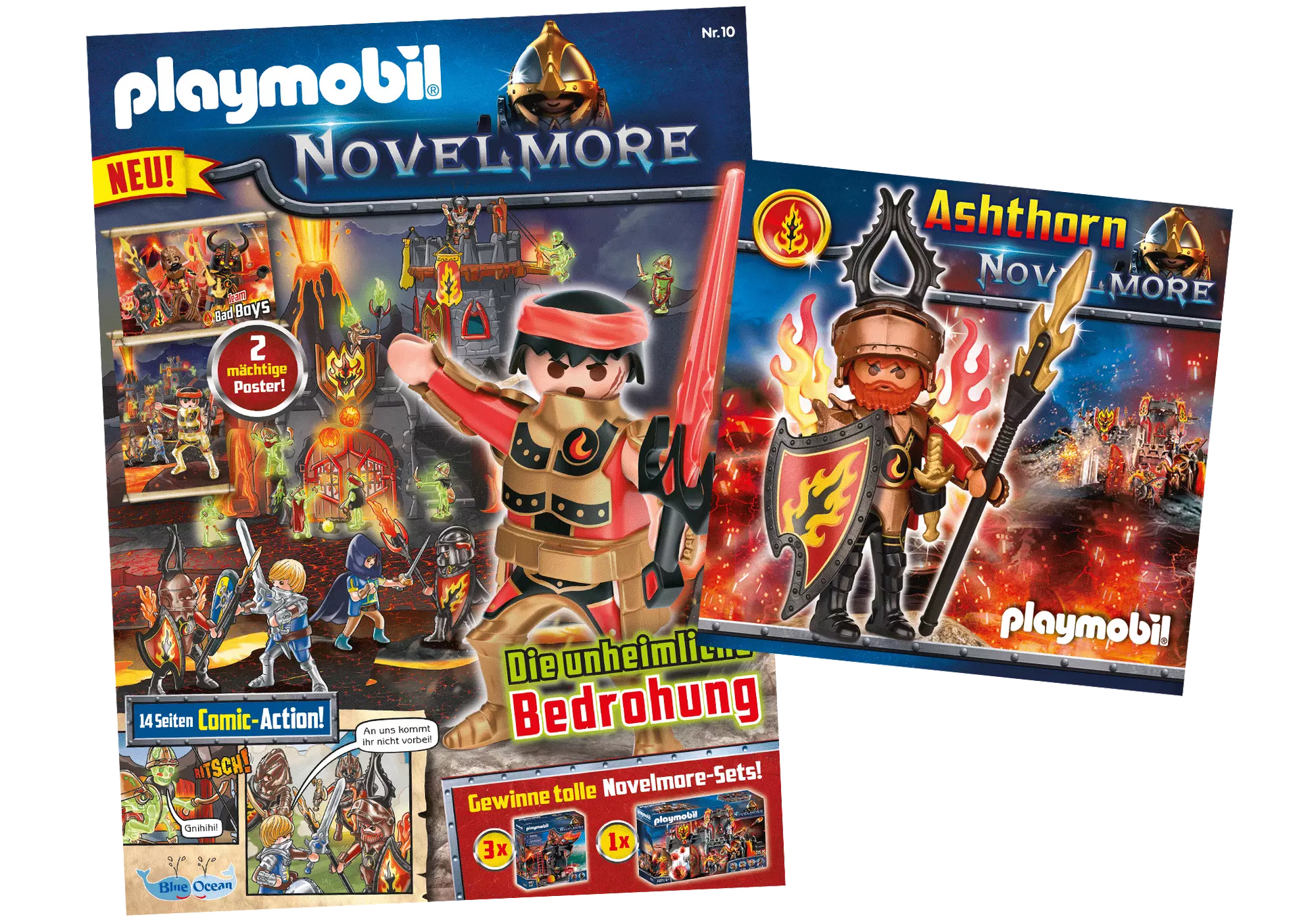 Playmobil 80697 Novelmore Magazin 4/21 Overseer Ashthorn - plegobil