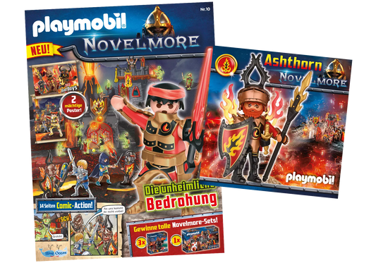 Playmobil 80697 Novelmore Magazin 4/21 Overseer Ashthorn - plegobil