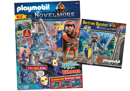 Playmobil 80699 Novelmore Magazin 12/21 Bertram Baraton - plegobil