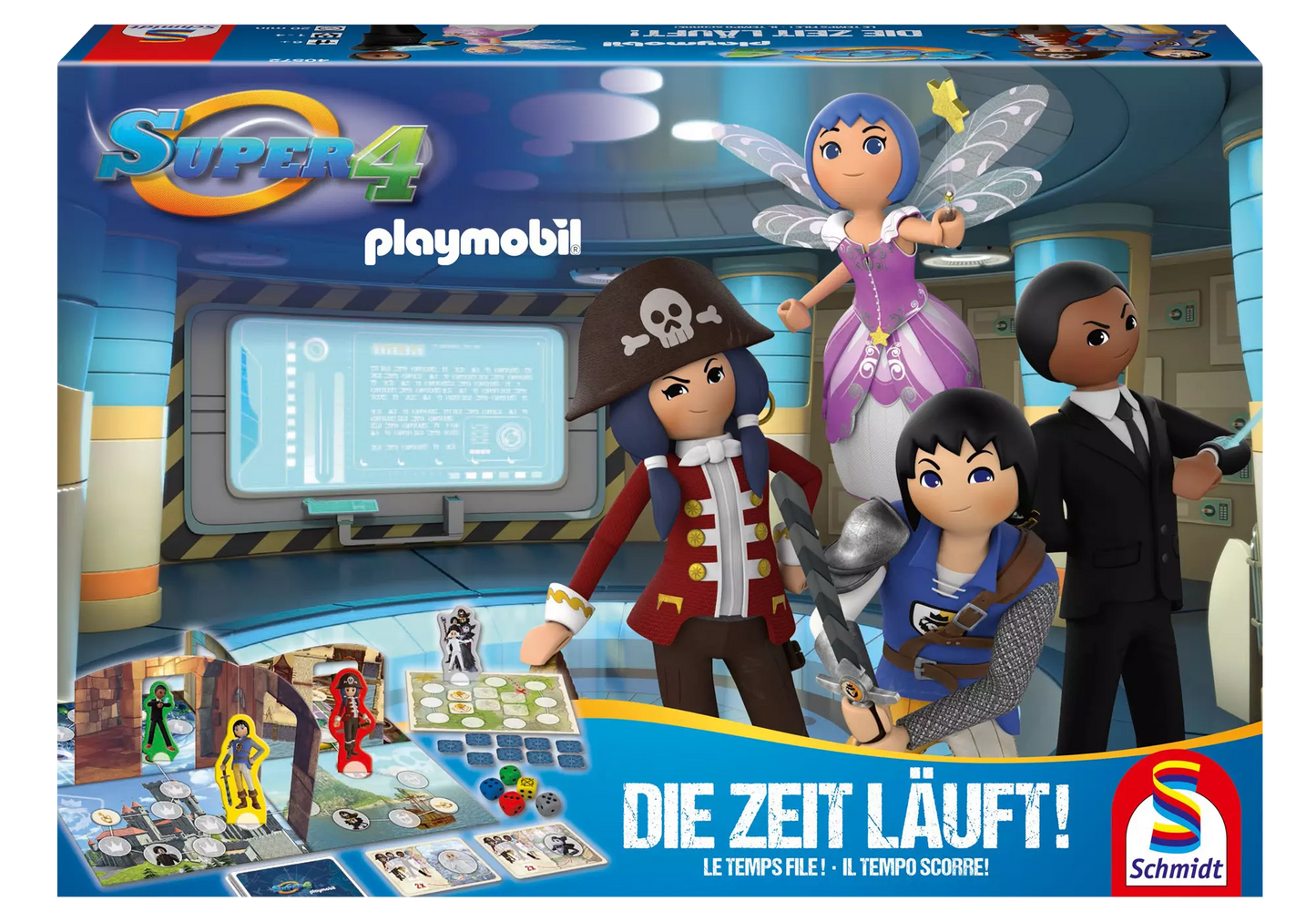 Playmobil 80705 Super 4 Merchandise Spiel - Die Zeit läuft! - plegobil