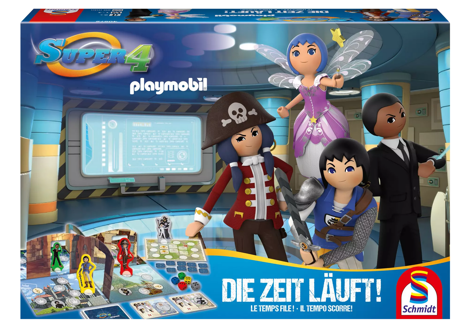 Playmobil 80705 Super 4 Merchandise Spiel - Die Zeit läuft! - plegobil