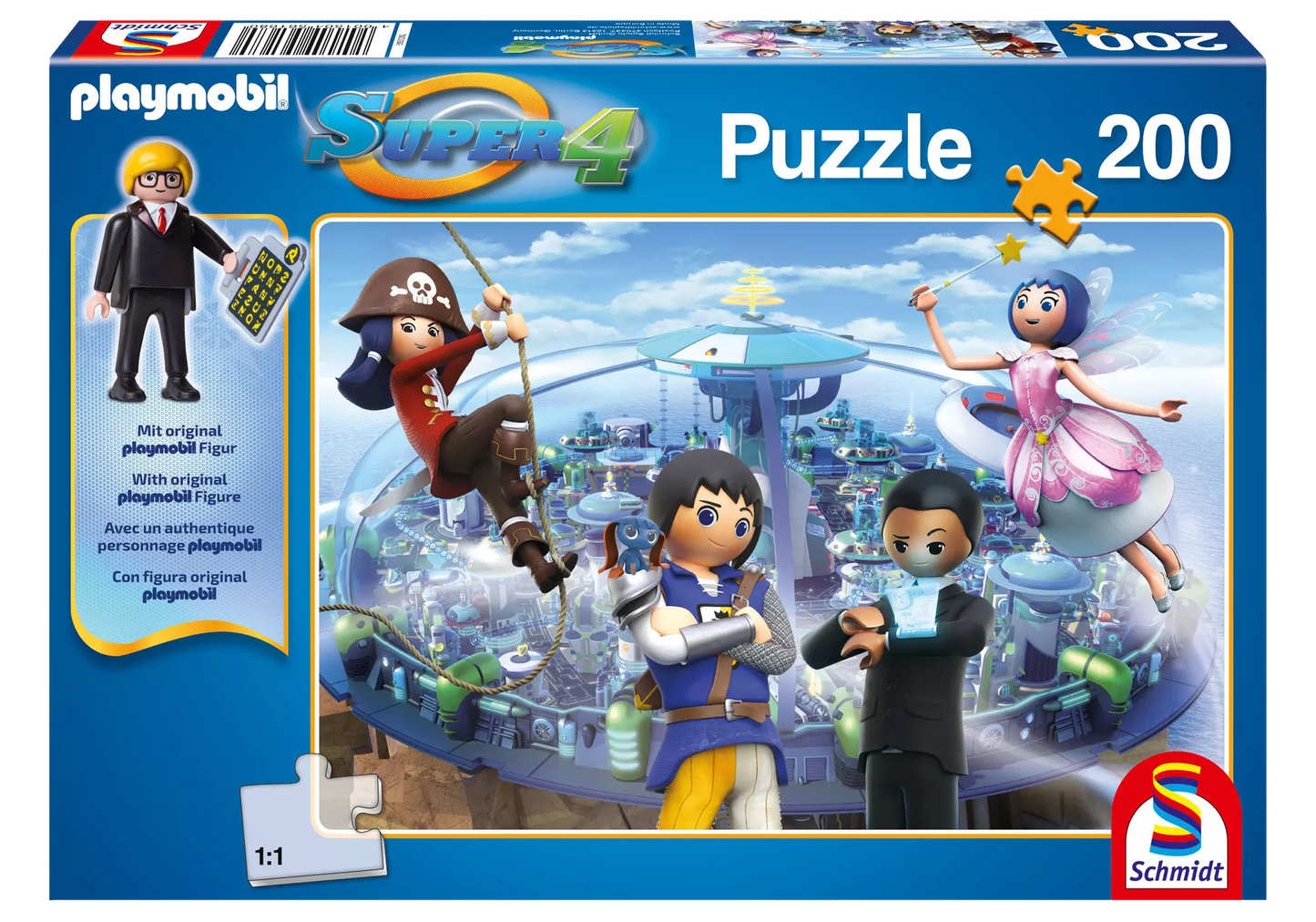 Playmobil 80709 Super 4 Puzzle Technopolis